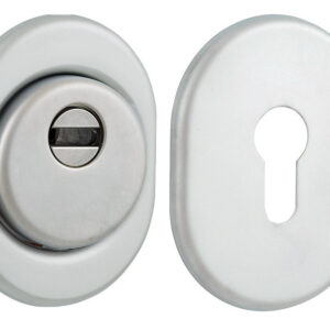 Броненакладка DiSec ВDS18P нерж. сталь (нікель сатин) (Італія)