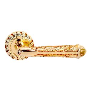 Дверна ручка на розетці RDA Antique Collection Napoli 823 золото (Китай)