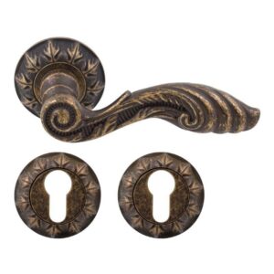 Дверна ручка RDA Antique Collection бронза антична  (Китай)