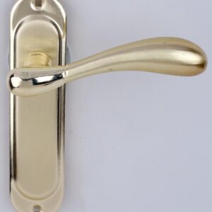 Ручка на планці RDA ImolaW полірована латунь/матова латунь