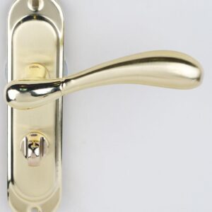 Ручка на планці RDA ImolaW полірована латунь/матова латунь (Китай)