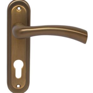 Ручка на планці зі сталі RDA Siena кава (Китай)