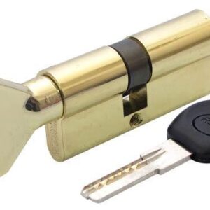 Циліндр дверний RDA 30/40 мм лаз. 70 мм 5 кл. кругл.почин. латунь (sale)