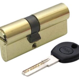 Циліндр дверний RDA 30/40 мм лаз. 70 мм 5 кл латунь