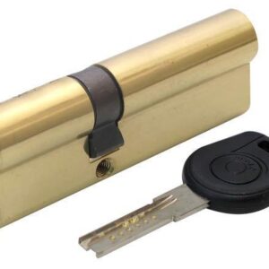 Циліндр дверний Вruno Security 35/55 мм лаз. 90 мм 5 кл латунь