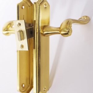 Комплект для міжкімнатних дверей RDA Monza полірована латунь/матова латунь (Китай)