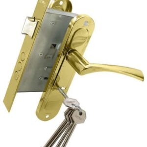 Комплект для вхідних дверей BRUNO 7055 полірована латунь