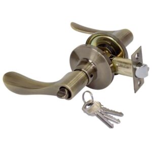 Ручка замок RDA 891 антична латунь (Китай)