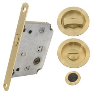 Комплект для розсувних дверей RDA 4120 SB матова латунь (Китай)