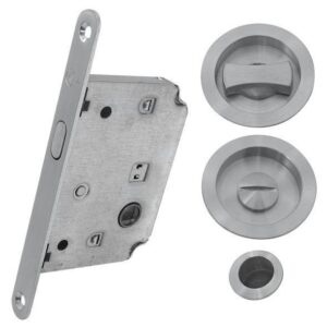 Китайський комплект для розсувних систем RDA 4120 SC матовий хром (Китай)