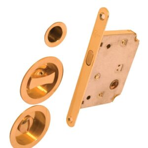 Комплект для розсувних дверей RDA 4120 ВР полірована латунь (Китай)