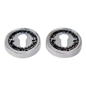 Накладка RDA  Antique Collection F85 хром/чорний лак (Китай)