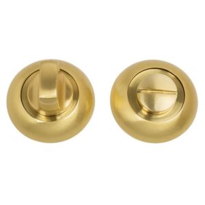 Накладка фіксатор на двері RDA WC-59 полірована латунь/матова латунь (Китай)