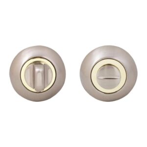 Дверна накладка RDA WC 59 полірована латунь/матовий нікель (Китай)