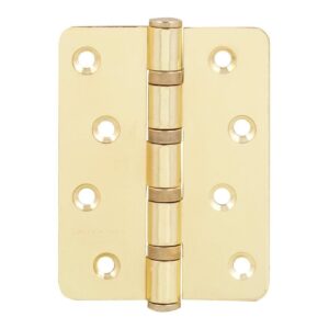 Петля RDA 100*4*2,2 (4 підш, нерж сталь) закр. R7 PB латунь (Китай)