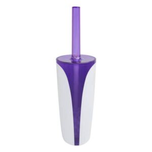 Йоршик для унітазу Trento Arte Violet біло-фіолетовий