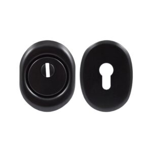 Броненакладка Protect 14mm з кільцем овальна Black чорний