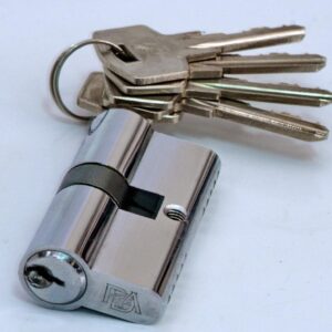 Циліндр RDA 30/30 мм англ. 60 мм 5 кл хром