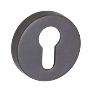 Накладка під циліндр System RO12Y BBN чорний матовий нікель (Туреччина)