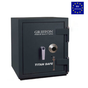 Вогнезламостійкий сейф GRIFFON CLE.II.60.KC чорний (Україна)