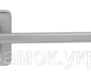 Дверна ручка з накладкою WC MARIANI ZENITH хром матовий