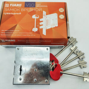 Замок сувальдний врізний. Fuaro V10/S-60.00.3R14 (Китай)