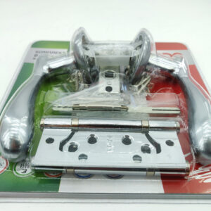 Комплект для міжкімнатних дверей RDA Imola засувка 6-45 + 2 петлі хром/матовий хром (Китай)