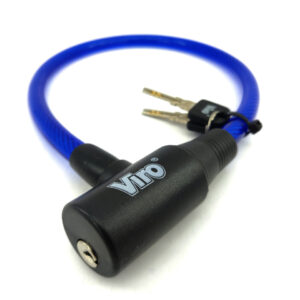 Велосипедний тросовий замок VIRO MOTO ELBA 45 см 2KEY (Італія)