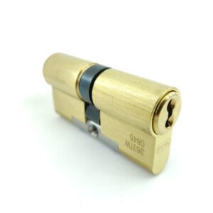 Циліндровий механізм EVVA 4KS ключ-ключ (Австрія) 5, 92 мм 41x51, Золото