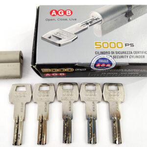 Циліндр AGB SCUDO 5000 ключ/половинка (Італія)