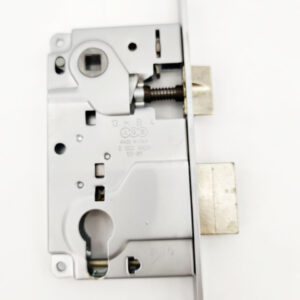 Замок міжкімнатний AGB CENTRO під циліндр матовий хром (Італія)