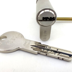 Iseo R7 40мм 30х10 ключ/половинка нікель (Італія)