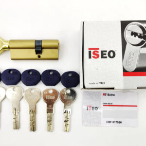 Iseo R7 120мм 60х60 ключ/тумблер латунь (Італія)