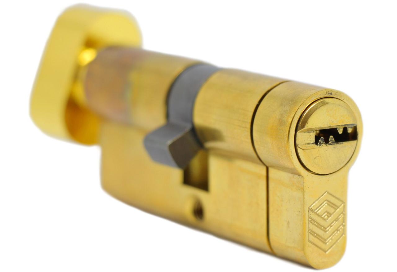 Hard Lock L-серія ключ/тумблер (Китай) 70 мм 30х40Т, золото