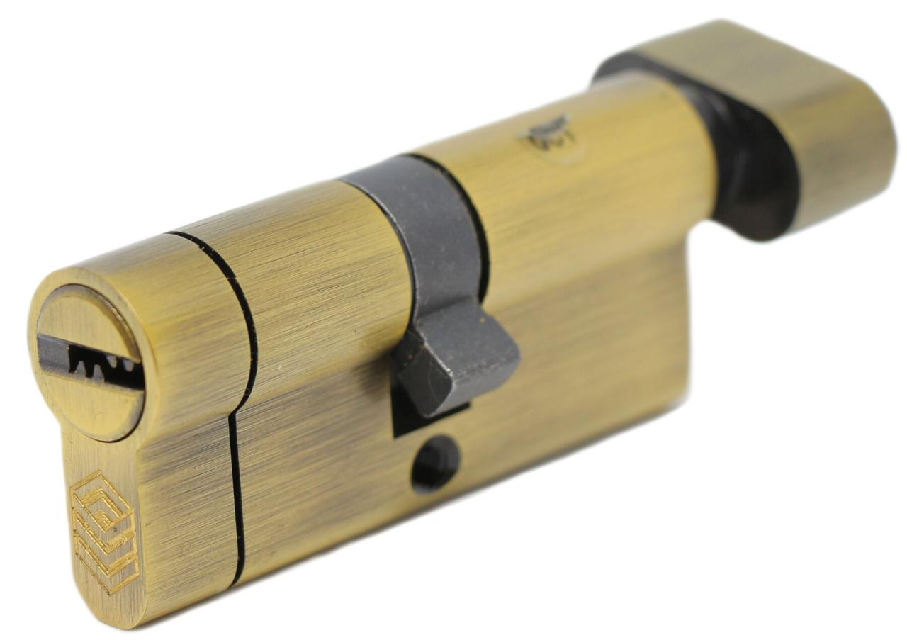 Hard Lock L-серія ключ/тумблер (Китай) 70 мм 35х35Т, бронза