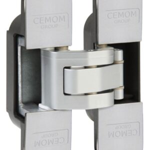 Прихована петля Cemom Estetic 978 3D-ME універсальна матовий хром