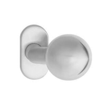 Ручка-кноб Metal-Bud Inox SGOW овальна нержавіюча сталь (Польща)