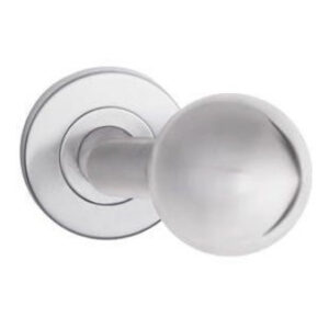 Ручка-кноб Metal-Bud Inox SGSO кругла під нахилом нержавіюча сталь (Польща)