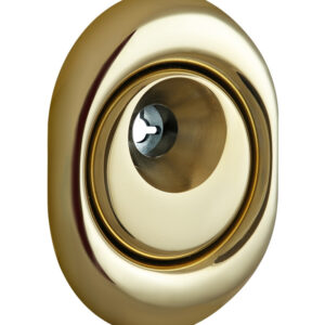 Броненакладка DISEC MONOLITO BD108 OMEGA 22 мм латунь pvd (Італія)