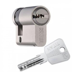 Titan K5 ключ/половинка нікель (Словенія)