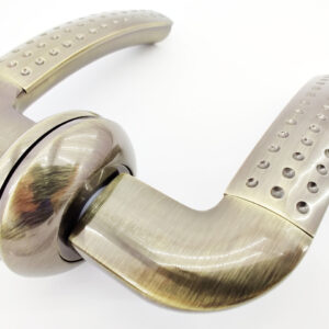 Ручка дверна на розетці Fuaro INTRO RM ABG-6 зелена бронза (Китай)