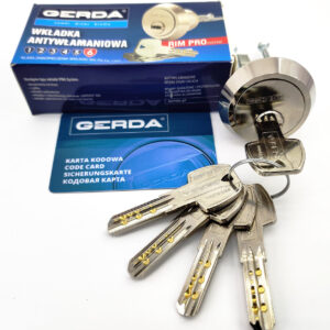 Циліндр GERDA PRO SYSTEM RIM нікель (Польща)