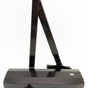 Доводчик дверний GU OTS 430 з фіксацією коричневий (Німеччина)