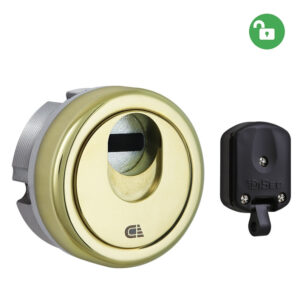 Захисна броненакладка DISEC MAGNETIC 3G2 DIN 25 мм латунь_PVD