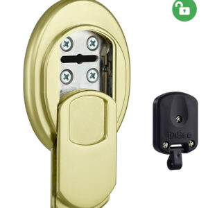 Броненакладка DISEC MAGNETIC MG3551DM 15мм латунь pvd (Італія)