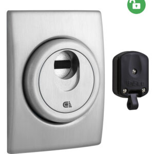 Броненакладка DISEC MAGNETIC 3G 3G2WB 25мм Про/До нержавіюча сталь матова (Італія)