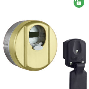 Броненакладка DISEC MAGNETIC 4G 4G2 DIN 25 мм латунь PVD (Італія)
