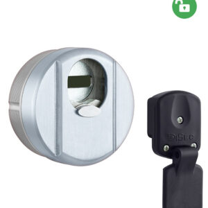 Броненакладка DISEC MAGNETIC 4G 4G2 DIN 25 мм хром матовий (Італія)