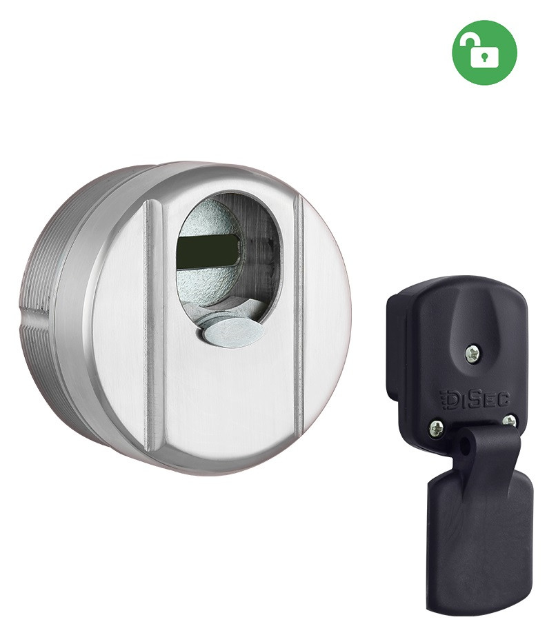 Броненакладка DISEC MAGNETIC 4G 4G2 DIN 25 мм хром полірований (Італія)