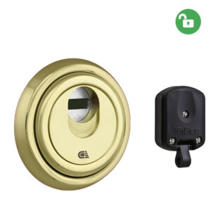 Броненакладка DISEC MAGNETIC 3G 3G2MM 25мм латунь pvd (Італія)